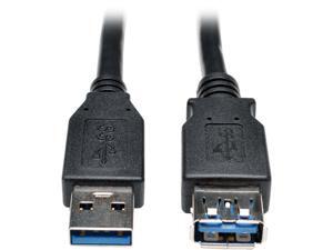 Tripp Lite Usb 3.0 Superspeed Extension Cable - Usb-A To Usb-A M/F Black 3 Ft. (0.9 M) Tripp Lite Usb 3.0 Superspeed Extension Cable - Usb-A To Usb-A M/F Black 3 Ft. (0.9 M)