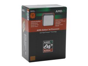 AMD Athlon 64 3800+ - Athlon 64 Venice Single-Core 2.4 GHz Socket 939 89W Processor - ADA3800BPBOX