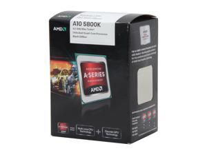 AMD A10-5800K - A-Series APU Trinity Quad-Core 3.8 GHz Socket FM2 100W AMD Radeon HD 7660D Desktop APU (CPU + GPU) with DirectX 11 Graphic - AD580KWOHJBOX