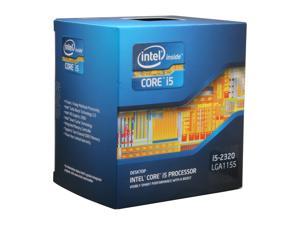 Intel Core i5-2320 - Core i5 2nd Gen Sandy Bridge Quad-Core 3.0GHz (3.3GHz Turbo Boost) LGA 1155 95W Intel HD Graphics 2000 Desktop Processor - BX80623I52320