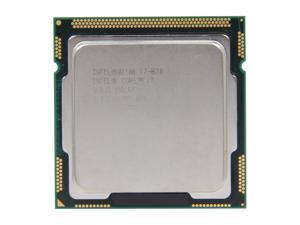 Intel Core i7-870 - Core i7 Lynnfield Quad-Core 2.93GHz (3.60GHz Turbo Boost) LGA 1156 95W Desktop Processor - SLBJG