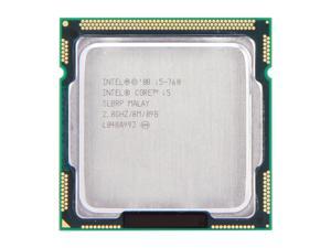 Intel Core i5-760 - Core i5 Lynnfield Quad-Core 2.8 GHz LGA 1156 95W Desktop Processor - SLBRP