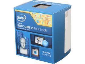 Intel Core i5-4670K - Core i5 4th Gen Haswell Quad-Core 3.4 GHz LGA 1150 84W Intel HD Graphics Desktop Processor - BX80646I54670K