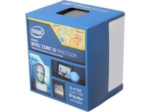 Intel Core i3-4160 - Core i3 4th Gen Haswell Dual-Core 3.6 GHz LGA 1150 54W Intel HD Graphics 4400 Desktop Processor - BX80646I34160