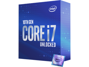 Intel Core i7 10th Gen - Core i7-10700K Comet Lake 8-Core 3.8 GHz LGA 1200 125W Desktop Processor w/ Intel UHD Graphics 630