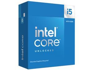 Intel Core i514600KF  Core i5 14th Gen 14Core 6P8E LGA 1700 125W None Integrated Graphics Desktop Processor  Boxed  BX8071514600KF