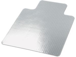 Cleated Chair Mat For Low And Medium Pile Carpet, 36 X 48, Clear