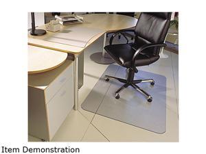 Cleartex Ultimat Polycarbonate Chair Mat For Hard Floors, 48 X 60, Clear Cleartex Ultimat Polycarbonate Chair Mat For Hard Floors, 48 X 60, Clear