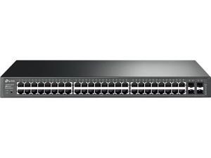 TP-Link 48 Port Gigabit Switch | Smart Managed Switch w/ 4 SFP Slots | Limited Lifetime Protection | Support L2/L3/L4 QoS, IGMP and Link Aggregation | IPv6 and Static Routing (T1600G-52TS) TP-Link 48 Port Gigabit Switch | Smart Managed Switch w/ 4 SFP Slots | Limited Lifetime Protection | Support L2/L3/L4 QoS, IGMP and Link Aggregation | IPv6 and Static Routing (T1600G-52TS)