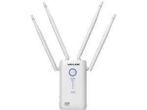 AC1200 Dual Band Wifi Repeater&Router 2.4G& 5G Wireless Range Extender 4 Antenna 