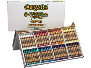 Crayola
Construction Paper Crayons, Classpack, Wax, 20 Sets of 8 Colors, 160/Box Crayola
Construction Paper Crayons, Classpack, Wax, 20 Sets of 8 Colors, 160/Box