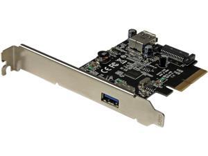 StarTech 2-Port USB 3.1 (10Gbps) Card, USB-A, 1x External, 1x Internal, PCIe StarTech 2-Port USB 3.1 (10Gbps) Card, USB-A, 1x External, 1x Internal, PCIe