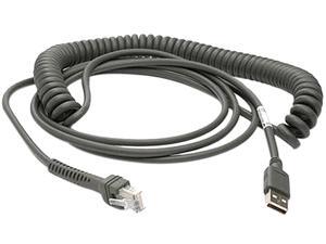 ZEBRA EVM CABLE 15 FT USB SHIELDED SERIES A CONNECTOR COILED ZEBRA EVM CABLE 15 FT USB SHIELDED SERIES A CONNECTOR COILED