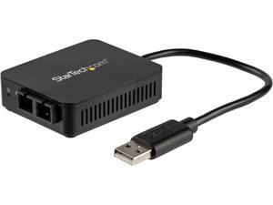 StarTech.com US100A20FXSC USB to Fiber Optic Converter - 100BASE-FX SC - MM - Windows Mac Linux - USB to Ethernet Adapter - USB Network Adapter StarTech.com US100A20FXSC USB to Fiber Optic Converter - 100BASE-FX SC - MM - Windows Mac Linux - USB to Ethernet Adapter - USB Network Adapter