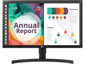 LG 27" 27BN85U-B IPS UHD 4K 3840 x 2160 USB Type-C, HDR 400, DisplayPort, HDMI, Built-in Speakers, Radeon FreeSync Monitor LG 27" 27BN85U-B IPS UHD 4K 3840 x 2160 USB Type-C, HDR 400, DisplayPort, HDMI, Built-in Speakers, Radeon FreeSync Monitor