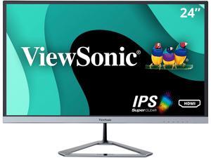 ViewSonic VX2476-SMHD 24 Inch 1080p Frameless Widescreen IPS Monitor with HDMI and DisplayPort