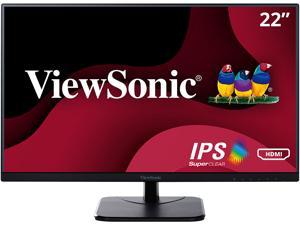 ViewSonic VA2256-MHD 22 Inch Frameless IPS 1080p Monitor with HDMI DisplayPort and VGA Inputs for Home and Office