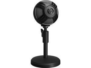 Arozzi Sfera Pro Microphone (Black) with Stand - Cardioid and Omnidirectional