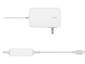 Moshi 99MO022146 65W ProGeo USB-C Laptop Charger - White - US Version
