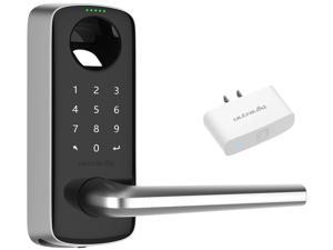 Ultraloq Lever Bluetooth Enabled, Fingerprint and Touchscreen Smart Lever Lock Ultraloq Lever Bluetooth Enabled, Fingerprint and Touchscreen Smart Lever Lock