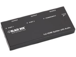 1 X 2 HDMI SPLITTER WITH AUDIO 1 X 2 HDMI SPLITTER WITH AUDIO