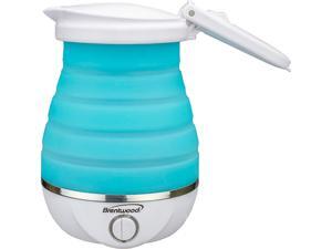 Brentwood Appliances KT-1508BL .85-Quart Dual-Voltage Collapsible Travel Kettle (Blue) Brentwood Appliances KT-1508BL .85-Quart Dual-Voltage Collapsible Travel Kettle (Blue)