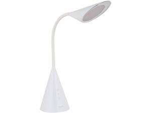 LED Desk Lamp, Eye-caring Table Light with Touch Control, Reading Lamp with Natural Light- 8W and White
