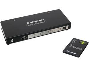 IOGEAR True 4K 4-Port Switcher with HDMI Connection GHSW8441 IOGEAR True 4K 4-Port Switcher with HDMI Connection GHSW8441