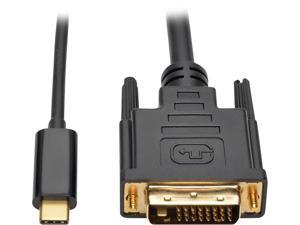 4XEM USB-C to DVI Cable 6ft-Black 4XUSBCDVI6B 4XEM USB-C to DVI Cable 6ft-Black 4XUSBCDVI6B