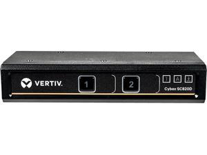 Vertiv Cybex Sc800 Secure Kvm | 2 Port | Secure Desktop Kvm Switch (Sc820d-001) Vertiv Cybex Sc800 Secure Kvm | 2 Port | Secure Desktop Kvm Switch (Sc820d-001)