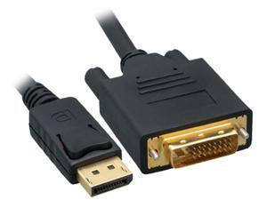 Offex DisplayPort to DVI Video Cable, DisplayPort Male to DVI Male, 10 foot Offex DisplayPort to DVI Video Cable, DisplayPort Male to DVI Male, 10 foot