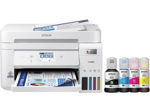 Epson EcoTank ET-4850 Wireless Inkjet Multifunction Printer - Color - Copier/Fax/Printer/Scanner - 4800 x 1200 dpi Print - Automatic Duplex Print - Upto 5000 Pages Monthly - 250 sheets Input - ...