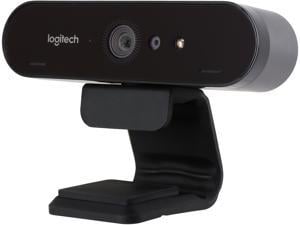 Logitech Brio 4K Webcam Ultra 4K HD Video Calling NoiseCanceling mic HD Auto Light Correction Wide Field of View Works with Microsoft Teams Zoom Google Voice PCMacLaptopMacbookTablet