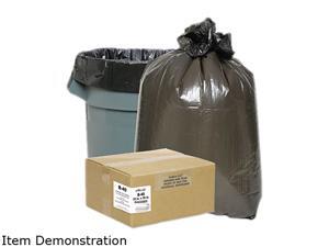 2-Ply Low-Density Can Liners, 7-10Gal, .6 Mil, 24 X 23, Black, 500/Car 2-Ply Low-Density Can Liners, 7-10Gal, .6 Mil, 24 X 23, Black, 500/Car