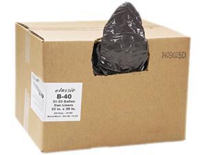2-Ply Low-Density Can Liners, 31-33Gal, .65Mil, 33 X 39, Black, 250/Ca 2-Ply Low-Density Can Liners, 31-33Gal, .65Mil, 33 X 39, Black, 250/Ca