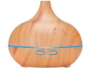 WEI&WEN Wood Grain Essential Oil Diffuser, Humidifier(2nd Generation,Quiet and Stable Diffusion) Aroma Diffuser with 4 Timer, Auto Shut-Off With LED Night WEI&WEN Wood Grain Essential Oil Diffuser, Humidifier(2nd Generation,Quiet and Stable Diffusion) Aroma Diffuser with 4 Timer, Auto Shut-Off With LED Night