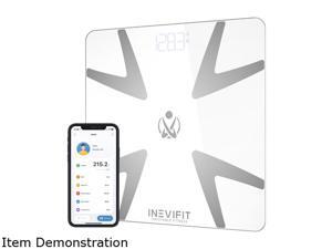 INEVIFIT Smart Body Fat Scale with Bluetooth and Free Tracking INEVIFIT APP INEVIFIT Smart Body Fat Scale with Bluetooth and Free Tracking INEVIFIT APP