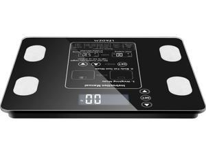 Xmas GIFT 180kg/396lb Digital Bathroom Scale Toughened Glass Electronic Weight Scale Black Xmas GIFT 180kg/396lb Digital Bathroom Scale Toughened Glass Electronic Weight Scale Black