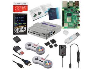 Vilros Raspberry Pi 4 SNES Style Retro Gaming Kit-Includes 2 SNES Style Gamepads and SNES Style Case (8 GB) Vilros Raspberry Pi 4 SNES Style Retro Gaming Kit-Includes 2 SNES Style Gamepads and SNES Style Case (8 GB)