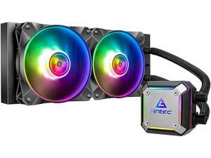 Antec Neptune Series Neptune 240 ARGB, 240 mm Radiator, Ultra-Thin CPU Block, Advanced Water Pump Design, PWM Fan, CPU Liquid Cooler Antec Neptune Series Neptune 240 ARGB, 240 mm Radiator, Ultra-Thin CPU Block, Advanced Water Pump Design, PWM Fan, CPU Liquid Cooler