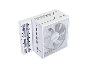 LIAN LI Edge series EG1300 White, 1300W ATX12V v3.1, 80 PLUS PLATINUM Certi...