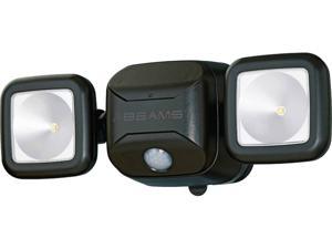 Mr Beams MB3000 Wireless Motion Sensing 500 Lumen High Performance LED Dual Head Security Spotlight, Black (Limited Edition)