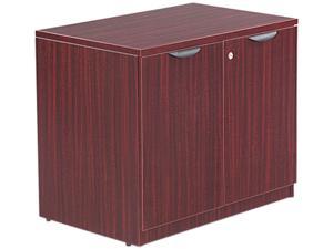 Alera Valencia Series Storage Cabinet, 34w x 22-3/4d x 29-1/2h, Mahogany