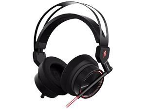 1MORE Spearhead VR Gaming Over-Ear Headphones Comfortable Headset with Super Bass, 7.1 Stereo Surround Sound, Dual Mic Noise Cancellation and LED Light for PC/PS4/XBOX/Smartphones - Black 1MORE Spearhead VR Gaming Over-Ear Headphones Comfortable Headset with Super Bass, 7.1 Stereo Surround Sound, Dual Mic Noise Cancellation and LED Light for PC/PS4/XBOX/Smartphones - Black