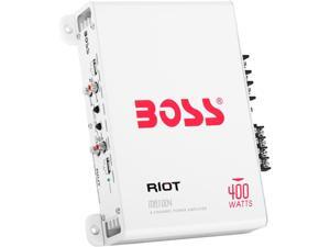 BOSS Audio Systems MR1004 Riot Series Marine Class AB Amp (4 Channels, 400 Watts) BOSS Audio Systems MR1004 Riot Series Marine Class AB Amp (4 Channels, 400 Watts)