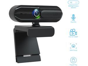 EACH Full HD Webcam 1080p USB Webcam Autofocus Camera HDR Webcam Widescreen with Privacy Cover Video Calling and Recording for Laptop PC Skype Stream Gaming EACH Full HD Webcam 1080p USB Webcam Autofocus Camera HDR Webcam Widescreen with Privacy Cover Video Calling and Recording for Laptop PC Skype Stream Gaming