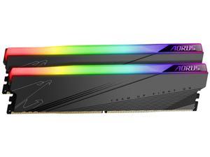Gigabyte AORUS RGB 32GB (2 x 16GB) 288-Pin PC RAM DDR5 6000 (PC5 48000) Desktop Memory Model ARS32G60D5R