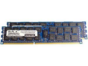 Black Diamond Memory 32GB (2 x 16GB) 240-Pin DDR3 SDRAM ECC Registered DDR3 1866 (PC3 14900) Server Memory Model BD16GX21866MTR26 Black Diamond Memory 32GB (2 x 16GB) 240-Pin DDR3 SDRAM ECC Registered DDR3 1866 (PC3 14900) Server Memory Model BD16GX21866MTR26