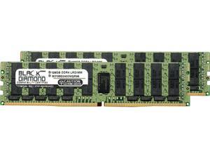 Black Diamond Memory 256GB (2 x 128GB) 288-Pin DDR4 SDRAM ECC Registered DDR4 2400 (PC4 19200) Server Memory Model BD128GX22400MQR96