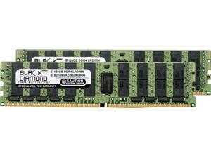 Black Diamond Memory 256GB (2 x 128GB) 288-Pin DDR4 SDRAM ECC Registered DDR4 2933 (PC4 23400) Server Memory Model BD128GX22933MQR96 Black Diamond Memory 256GB (2 x 128GB) 288-Pin DDR4 SDRAM ECC Registered DDR4 2933 (PC4 23400) Server Memory Model BD128GX22933MQR96